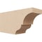 Ekena Millwork 4in. W x 6in. H x 12in. L Asheboro Woodgrain TimberThane Rafter Tail, Primed Tan RFTUR04X06X12ASHRCPR - alternate 1